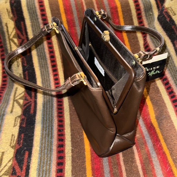 Vintage 1960s Margolin Leather Clutch - Picture 6 of 8